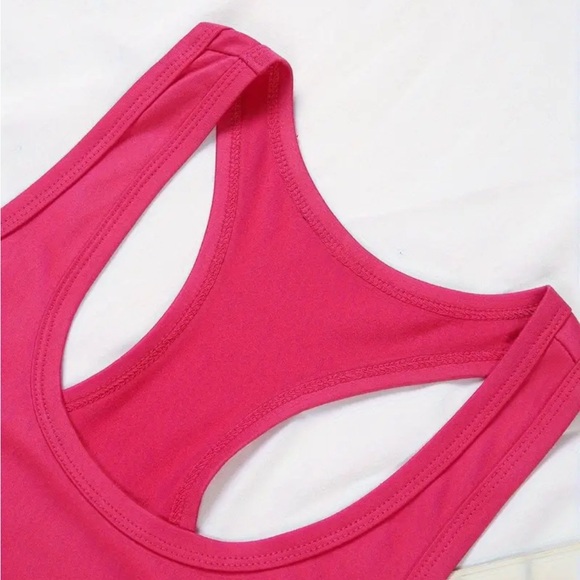 Women's Pink Graphic Tank Top L - Picture 4 of 6